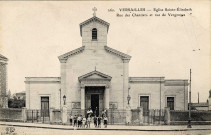 Versailles - Église Sainte-Elisabeth - Rue des Chantiers et rue de Vergennes. E.L.D.