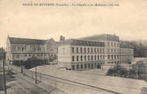 École de Béthune (Versailles) - La Chapelle et les Bâtiments (côté sud). J. David, phot., Levallois-Paris