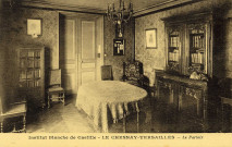 Institut Blanche de Castille - Le Chesnay-Versailles - Le Parloir. G. Bertrand, 96 rue Saint-Dominique, Paris