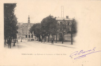 Versailles - Le tribunal de Commerce et l'Hôtel de Ville.