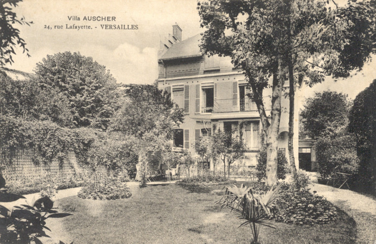 Villa Auscher - 24, rue Lafayette - Versailles.