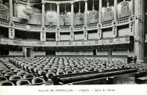 Palais de Versailles - L'Opéra - Salle du Sénat.