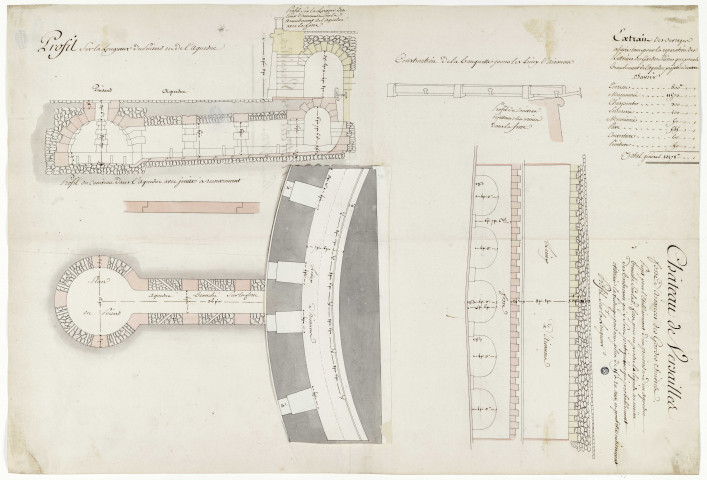 Château de Versailles. Latrines des Gardes Suisses.