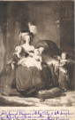 Musée de Versailles Mme Vigée-Lebrun. La reine Marie-Antoinette et ses enfants. L.L.