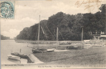 Parc de Versailles. - La Flotille du Canal. Mme Moreau, édit., Versailles