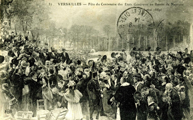 Fête du Centenaire des Etats-Généraux au Bassin de Neptune (5 mai 1889). E.L.D.
