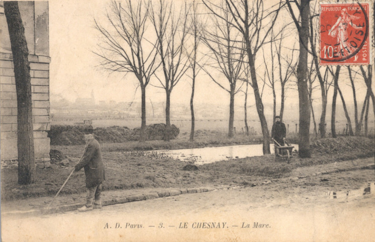 Le Chesnay - La Mare. A.D,, Paris