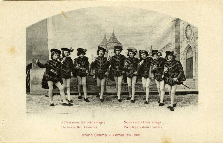 Grand-Champ - Versailles 1909. Néobromure déposé A. Breger Frères, 9 rue Thénard, Paris