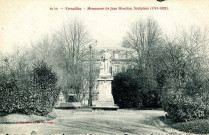 Versailles - Monument de Jean Houdon, sculpteur (1741-1828). Helminger et Cie, phot., Nancy