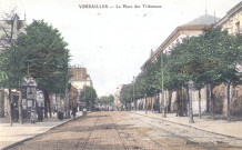 Versailles - La Place des Tribunaux. Édition Saintin, Tabacs