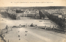 Versailles - Panoramique - Avenue de Sceaux et Quartier Saint-Louis. Imprimerie Edia, Versailles