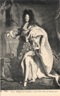 Musée de Versailles - Louis XIV, Roi de France 1715. E.L.D.