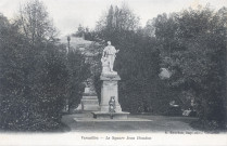 Versailles - Le Square Jean Houdon. A. Bourdier, impr.-édit., Versailles