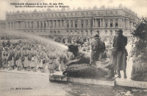 Versailles (signature de la Paix, 28 Juin 1919) - Service d'infanterie chargé de rendre les honneurs. Ch. Macé, Versailles