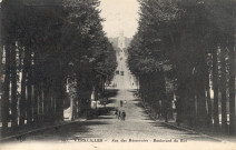 Versailles - Rue des Réservoirs - Boulevard du Roi.