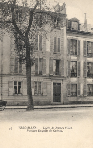 Versailles - Lycée de jeunes filles - Pavillon Eugénie de Guérin.