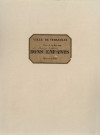 Ville de Versailles. Bons Enfants (rue des).Pétigny (rue), Neuve (rue), Paroisse (rue de la), Pompe (rue de la), Gouvernement (rue du), Sainte-Anne (rue), Hôtels (rue des). Château d'eau, ailes des ministres.