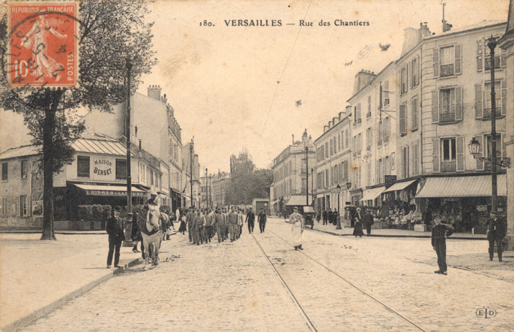 Versailles - Rue des Chantiers. E.L.D.