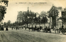 Versailles - Gare rive gauche et Hôtel-de-Ville. E.L.D.