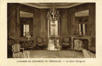 Chambre de commerce de Versailles - Le salon octogonal. Studio André, Versailles