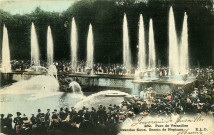 Parc de Versailles - Grandes Eaux. Bassin de Neptune. E.L.D.