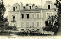 Versailles - Lycée de jeunes filles - Pavillon Jacqueline Pascal (Pavillon rouge).
