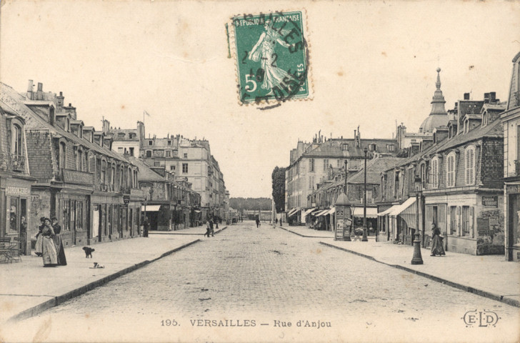 Versailles - Rue d'Anjou. E.L.D.