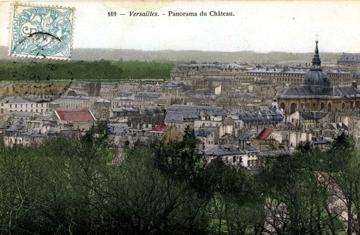Versailles. - Panorama du Château.