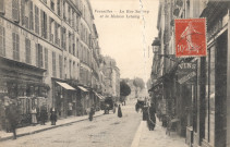 Versailles - La rue Satory et la maison Letaley. Héliotypie Bourdier et Faucheux, Versailles