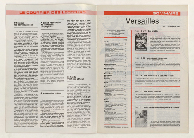 N°7, novembre 1983