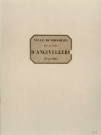 Ville de Versailles. Angiviller (rue d').Maurepas (rue de), Savoie (rue de), Roi (boulevard du), Mouchy (rue de), Angoulême (rue d'), Mademoiselle (rue de), Sainte-Adélaïde (rue), Sainte-Victoire (rue), Sainte-Sophie (rue), Duplessis (rue), Débarcadère (impasse du).