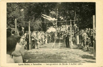 Lycée Hoche, à Versailles. - Inauguration du Stade (5 Juillet 1931). Éditions Universitaires Tourte et Petitin, Levallois-Paris