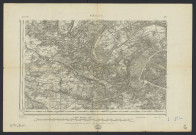 Paris sud-ouest. Levé par les officiers du corps d'Etat-major et publié par le Dépôt de la Guerre en 1832, révisée en 1901.