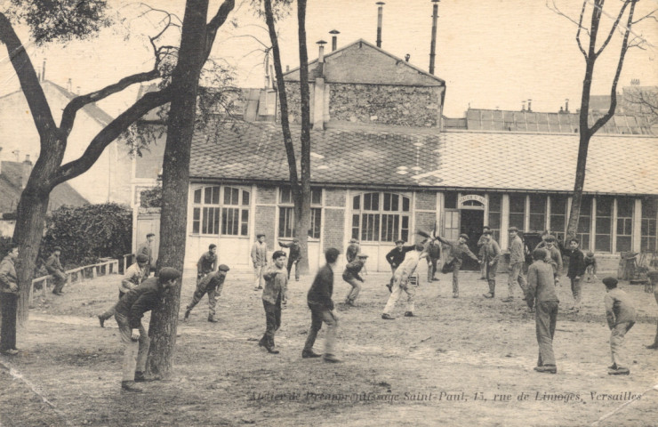 Atelier de Préapprentissage Saint-Paul, 15 rue de Limoges - Versailles.