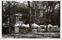 Parc de Versailles - Restaurant de la Flotille. Vve Lecomte et H. Jouans. Les Éditions d'Art Yvon, 14 rue de Bretagne, Paris