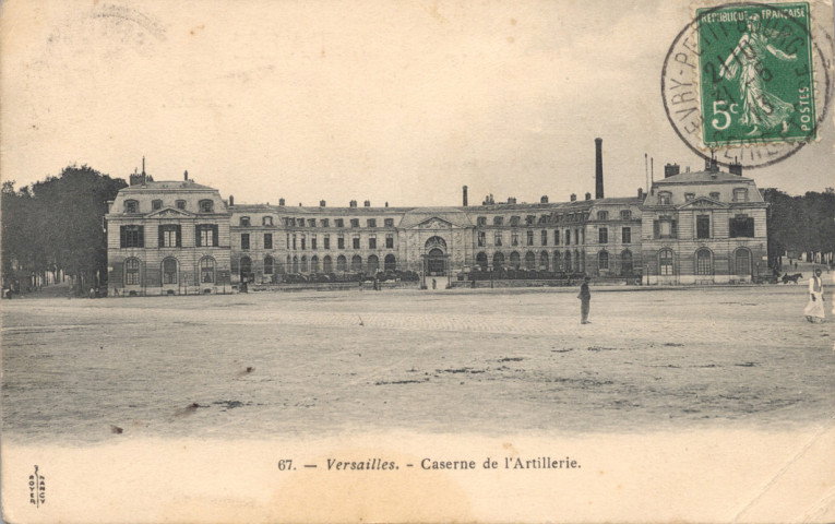 Versailles - Caserne de l'Artillerie. Royer, Nancy
