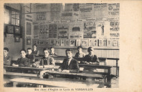 Une classe d'anglais au lycée de Versailles. E.L.D.