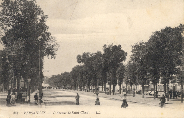 Versailles - L'Avenue de Saint-Cloud. L.L.