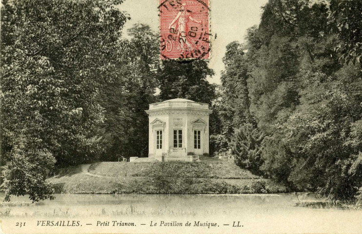 Versailles - Petit Trianon - Le Pavillon de Musique. L.L.