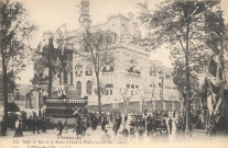 MM. Le Roi et la Reine d'Italie à Paris (14-18 Oct. 1903) - L'Hôtel-de-Ville. L.L. L'Imprimerie Nouvelle Photographique, Paris