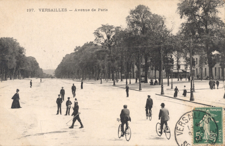 Versailles - Avenue de Paris.