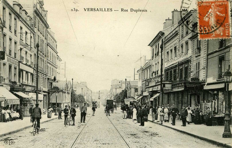 Versailles - Rue Duplessis. E.L.D.