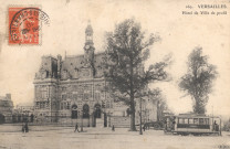 Versailles - Hôtel de Ville de profil. E.L.D.