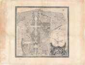 Plan actuel du domaine et de la ville de Versailles.