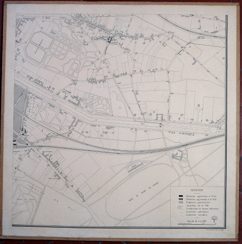 Plan général de la ville de Versailles. Dressé sous l'administration de M. Rameau maire, par M. Ruelle, ingénieur de la ville.