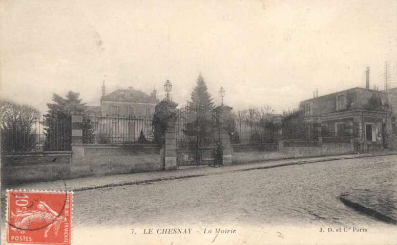 Le Chesnay - La Mairie. J. D. & Cie, Paris