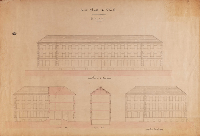 Ecole normale de Versailles.