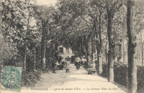 Versailles - Lycée de Jeunes Filles - La Grande Allée du Parc.