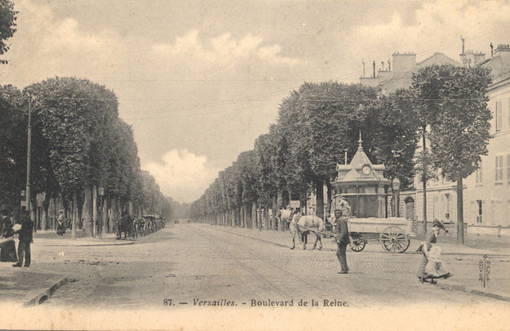 Versailles - Boulevard de la Reine. Royer, Nancy