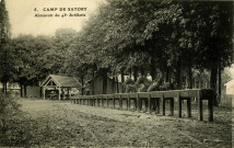 Camp de Satory - Abreuvoir du 43e Artillerie. E. Le Deley, imp.-édit, 127 Boulevard de Sébastopol, Paris